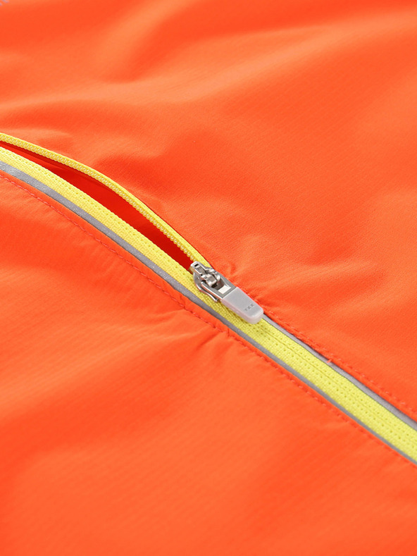 ALPINE PRO Detská ultraľahká bunda s úpravou dwr ALPINE PRO SPINO oranžová
