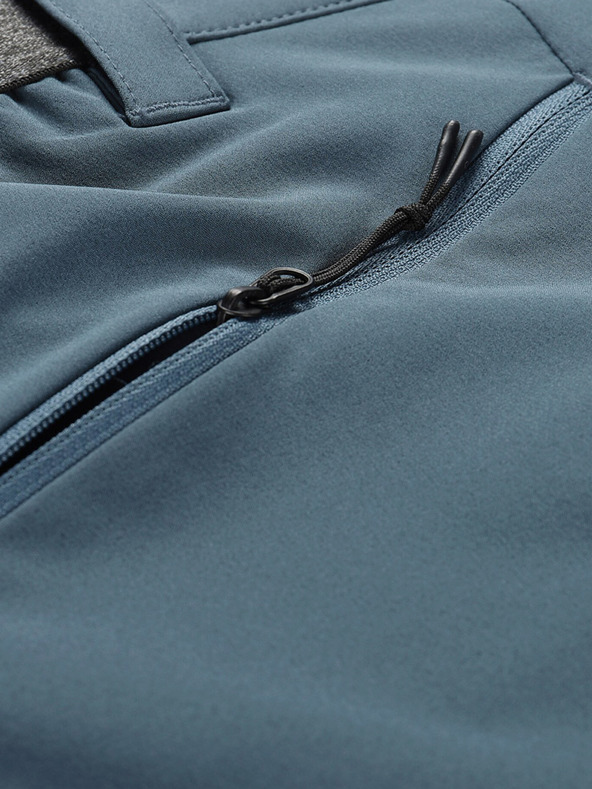 ALPINE PRO Pánske rýchloschnúce nohavice ALPINE PRO RAMEL modré