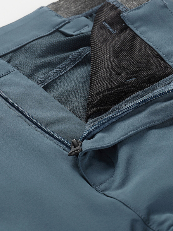 ALPINE PRO Pánske rýchloschnúce nohavice ALPINE PRO RAMEL modré