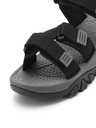 ALPINE PRO Letné outdoorové sandále ALPINE PRO KILEW čierne