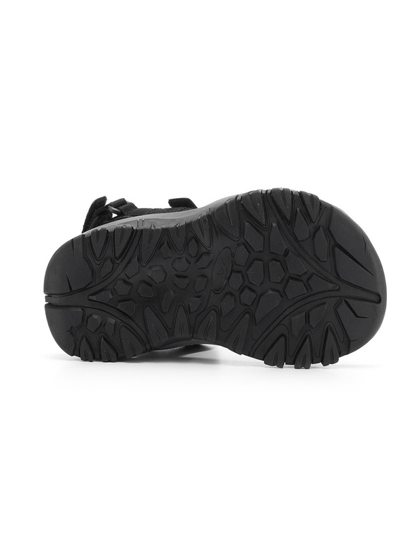 ALPINE PRO Letné outdoorové sandále ALPINE PRO KILEW čierne