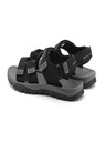ALPINE PRO Letné outdoorové sandále ALPINE PRO KILEW čierne