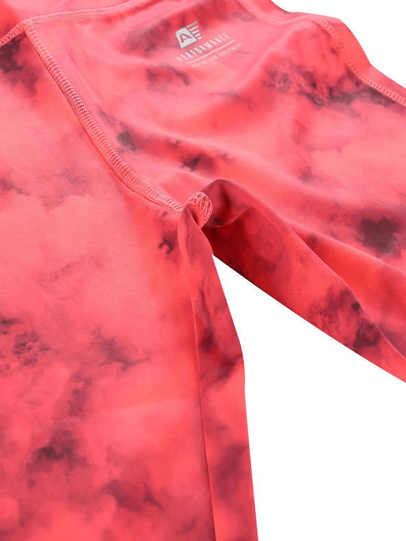 ALPINE PRO Dámske športové legíny ALPINE PRO MARDA ružová