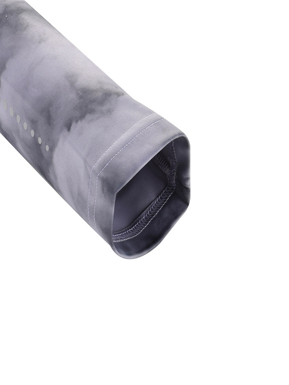 ALPINE PRO Dámske športové legíny ALPINE PRO MARDA sivé