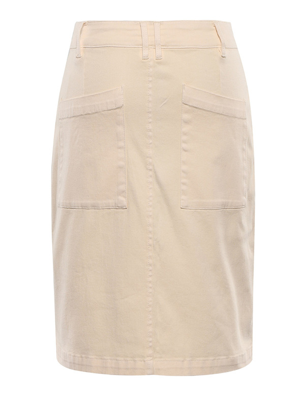 ALPINE PRO Dámska sukňa ALPINE PRO GAILA neutrálna / zemitá