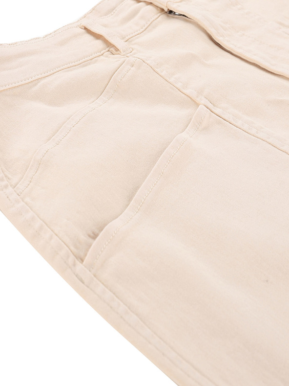 ALPINE PRO Dámska sukňa ALPINE PRO GAILA neutrálna / zemitá