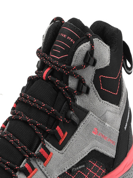 ALPINE PRO Alpine Pro Zerne Grey dámske outdoorové topánky s PTX membránou