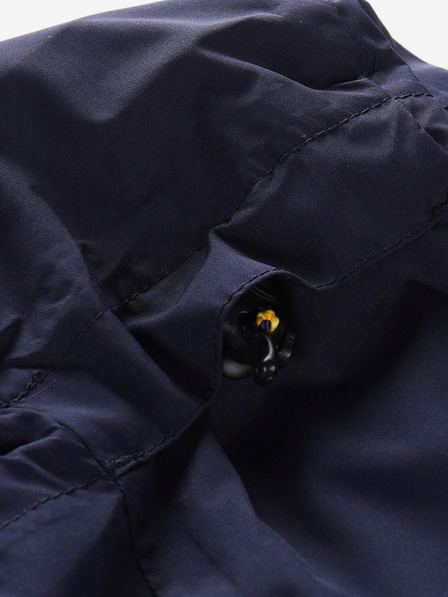 ALPINE PRO Čierno-žltá dámska bunda PTX Alpine Pro Norema s membránou