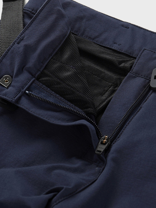 ALPINE PRO Dámske softshellové nohavice Alpine Pro Akana Blue s úpravou DWR