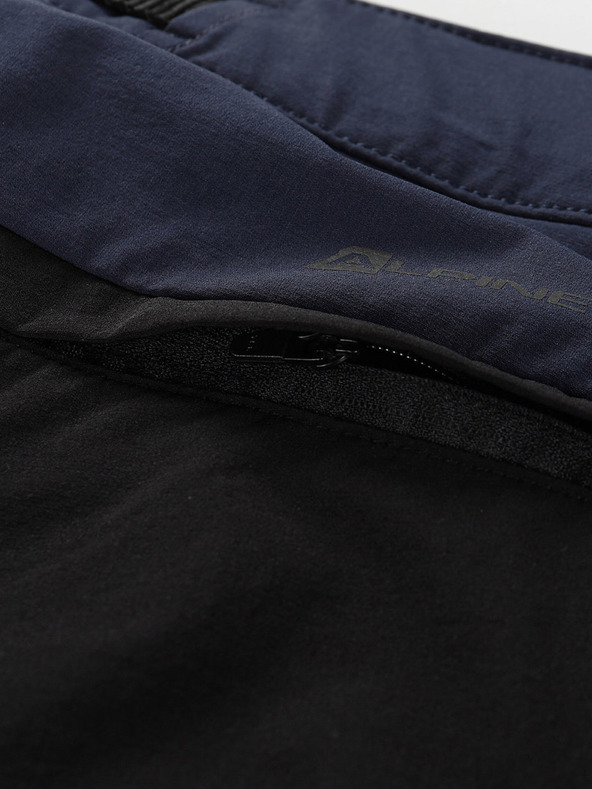 ALPINE PRO Dámske softshellové nohavice Alpine Pro Akana Blue s úpravou DWR