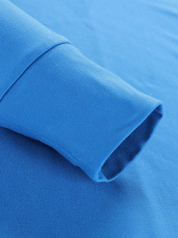 ALPINE PRO Modrá pánska rýchloschnúca mikina Alpine Pro Izar