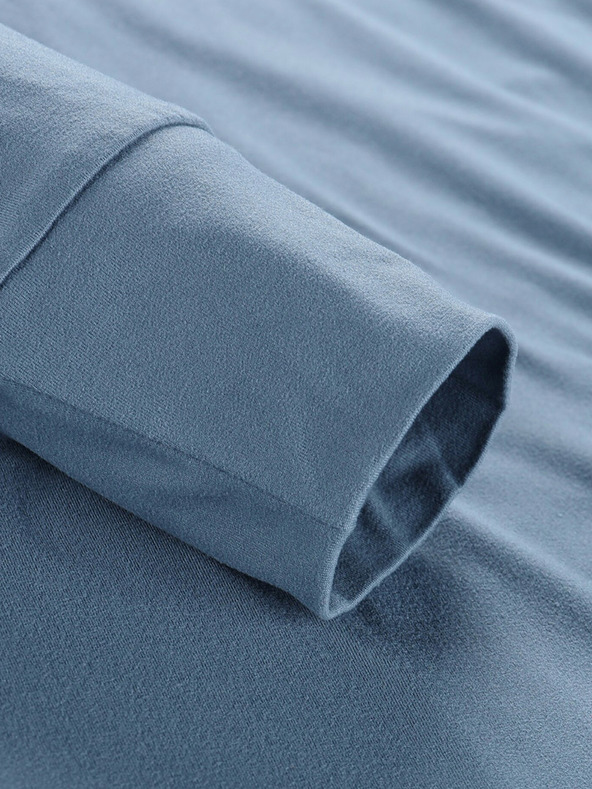 ALPINE PRO Modrá pánska rýchloschnúca mikina Alpine Pro Izar