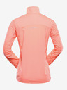 ALPINE PRO Dámska ultľahká bunda s úpravou dwr ALPINE PRO SPINA neon salmon