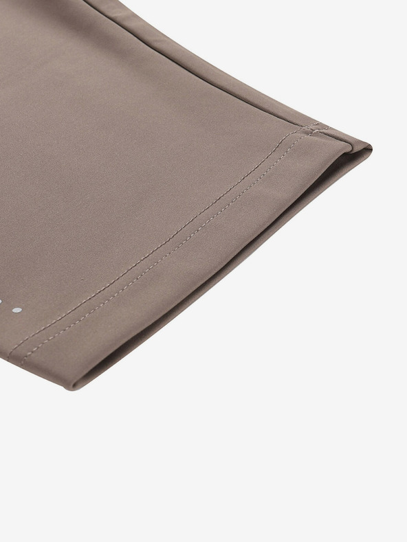 ALPINE PRO Dámske krátke legíny ALPINE PRO GARELA orechové