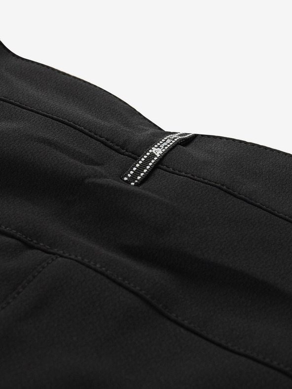 ALPINE PRO Dámske softshellové nohavice ALPINE PRO RAMELA čierna