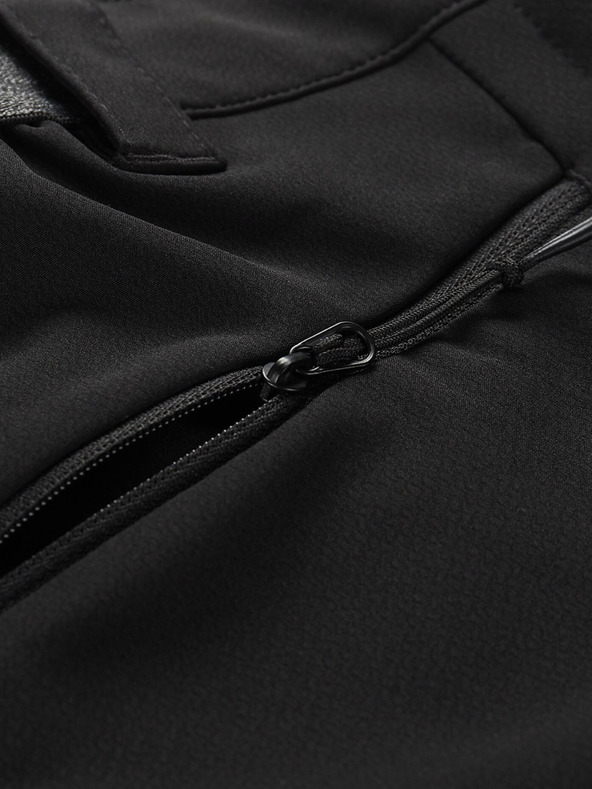 ALPINE PRO Dámske softshellové nohavice ALPINE PRO RAMELA čierna