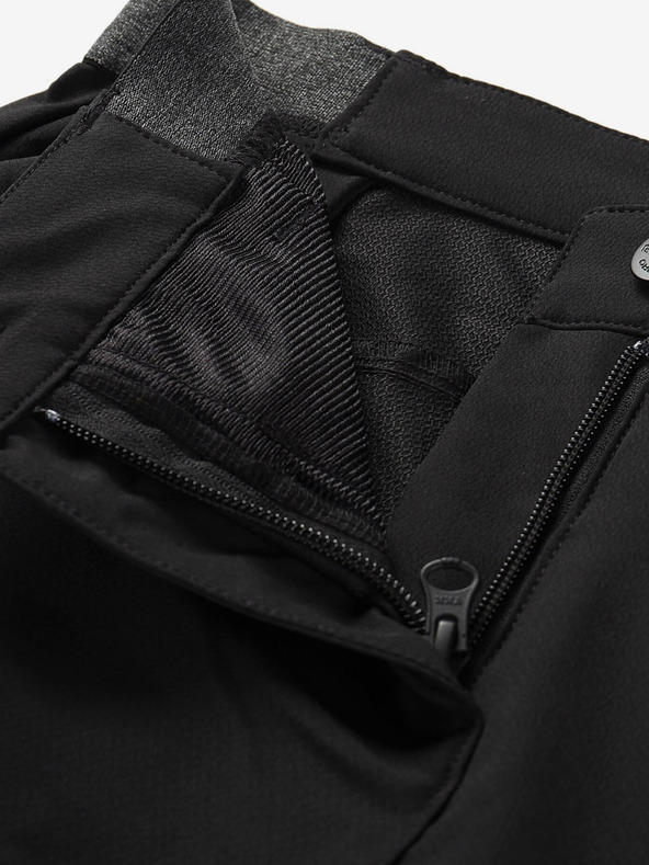 ALPINE PRO Dámske softshellové nohavice ALPINE PRO RAMELA čierna