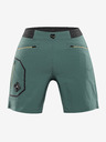 ALPINE PRO Dámske outdoorové šortky ALPINE PRO ZAMBA myrtle
