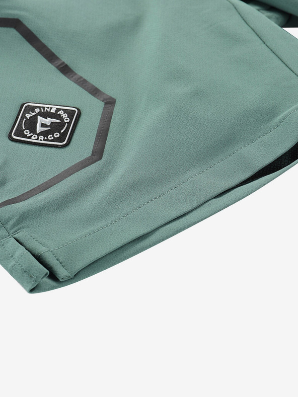 ALPINE PRO Dámske outdoorové šortky ALPINE PRO ZAMBA myrtle