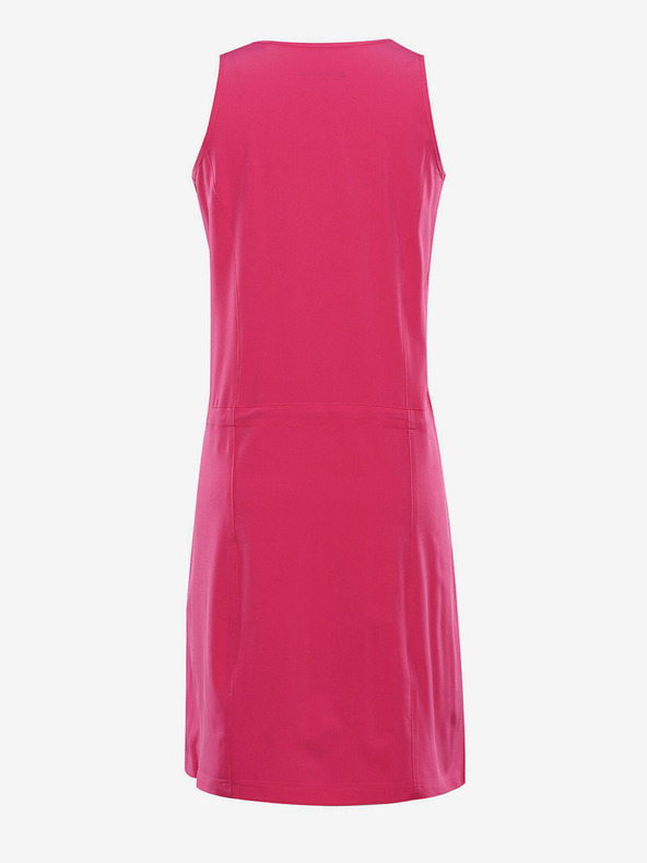 ALPINE PRO Dámske rýchloschnúce šaty ALPINE PRO COLEENA cabaret