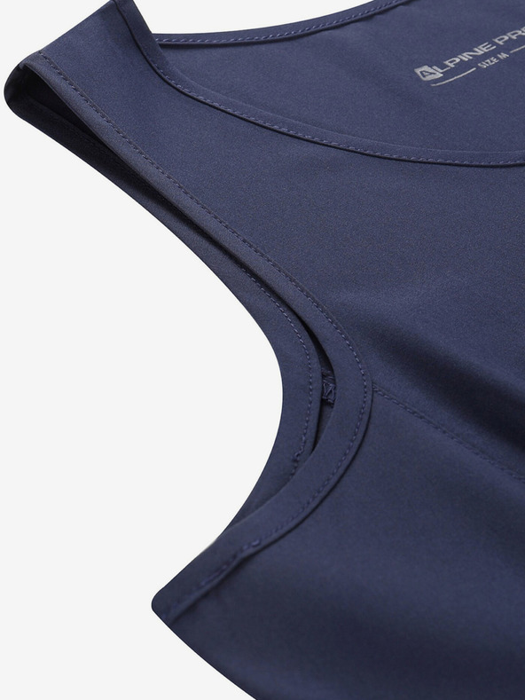 ALPINE PRO Dámske rýchloschnúce šaty ALPINE PRO COLEENA mood indigo