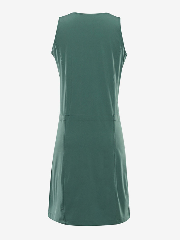 ALPINE PRO Dámske rýchloschnúce šaty ALPINE PRO COLEENA myrtle