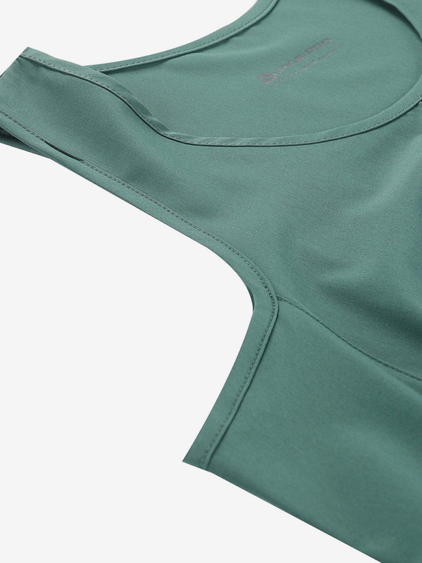 ALPINE PRO Dámske rýchloschnúce šaty ALPINE PRO COLEENA myrtle