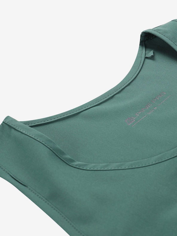 ALPINE PRO Dámske rýchloschnúce šaty ALPINE PRO COLEENA myrtle