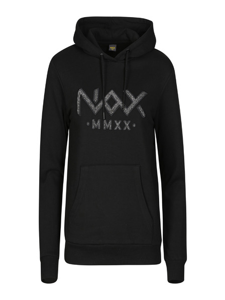 NAX Dámska mikina s kapucňou nax NAX WEFA black