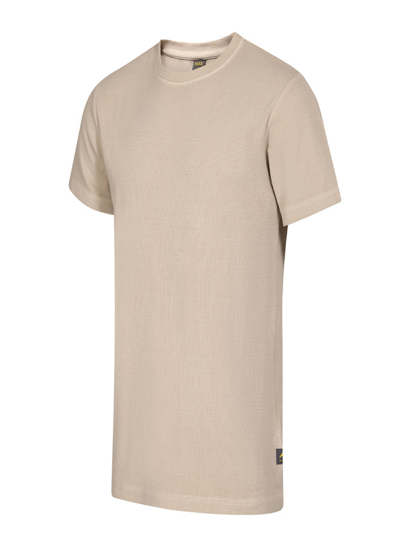 NAX Pánske tričko nax NAX OKER biele korenie