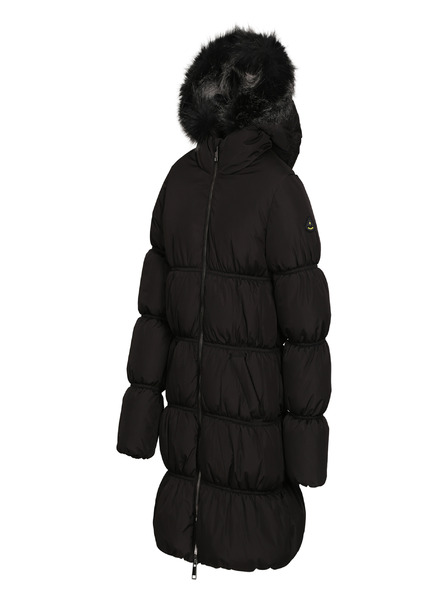 NAX Detský hi-therm kabát nax NAX MONO čierny