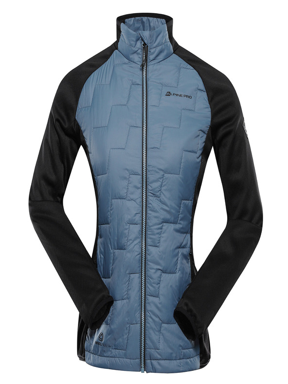 ALPINE PRO Dámska mikina s merino výplňou ALPINE PRO JORWA modrá