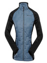 ALPINE PRO Dámska mikina s merino výplňou ALPINE PRO JORWA modrá
