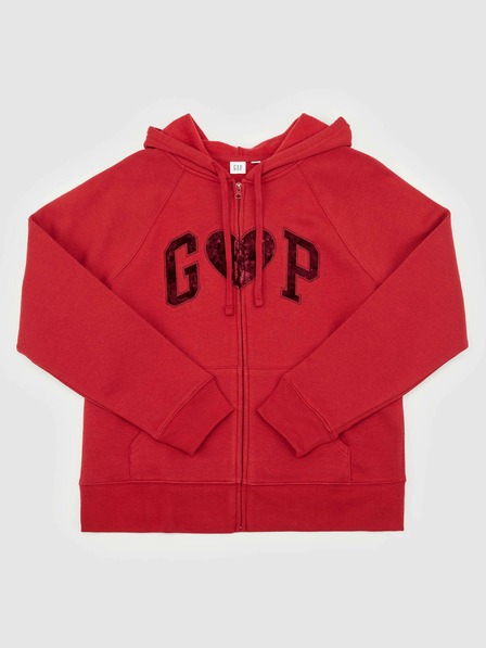 GAP Mikina na zips s logom GAP