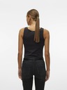 Vero Moda Čierne dámske tielko Vero Moda Million