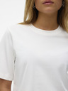 Vero Moda Biele dámske tričko Vero Moda Demi