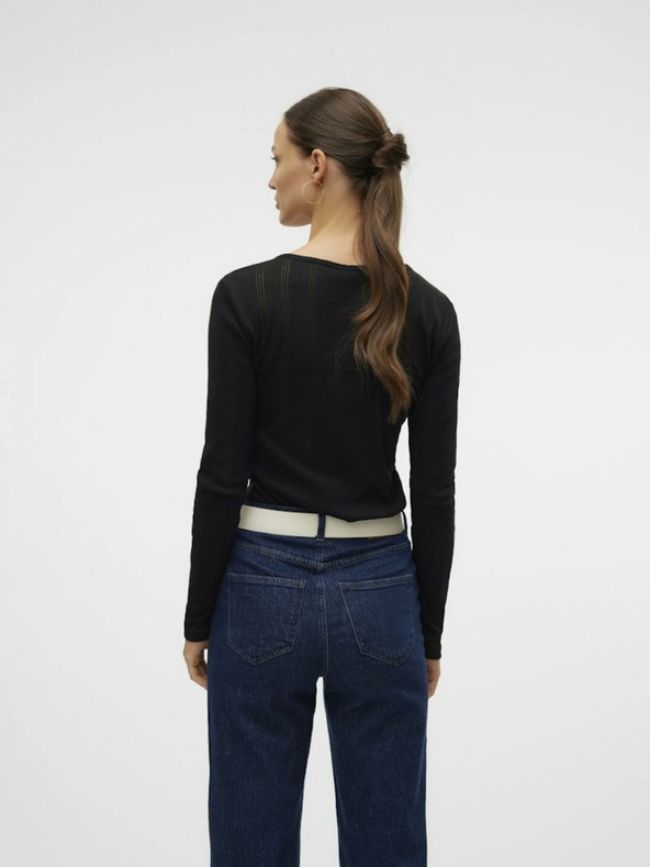 Vero Moda Čierna dámska košeľa Vero Moda Lisa