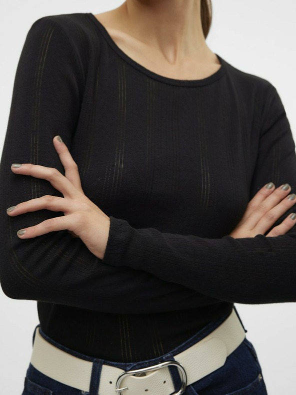 Vero Moda Čierna dámska košeľa Vero Moda Lisa