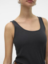 Vero Moda Tmavošedé dámske tielko Vero Moda Lulu