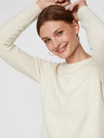 Vero Moda Krémový základný sveter VERO MODA Doffy