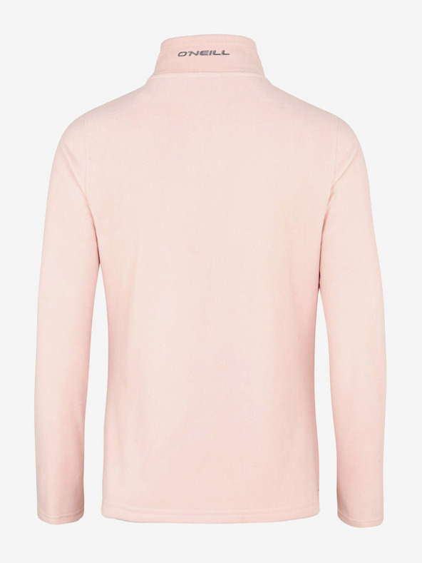 O'Neill Svetloružová dámska fleecová mikina so stojačikom O'Neill Jack's