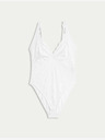 Marks & Spencer Čipkované body Cleo bez podprsenky Marks & Spencer biele
