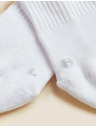 Marks & Spencer Súprava piatich párov dámskych športových ponožiek bielej farby Marks & Spencer Trainer Liners™