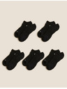 Marks & Spencer Trainer Liners™ Ponožky 5 párov