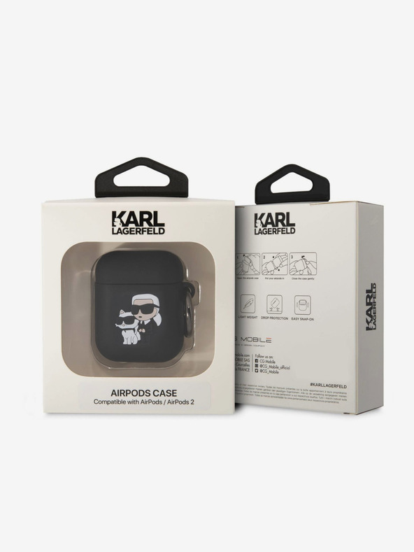 Karl Lagerfeld AirPods 1/2 Obal