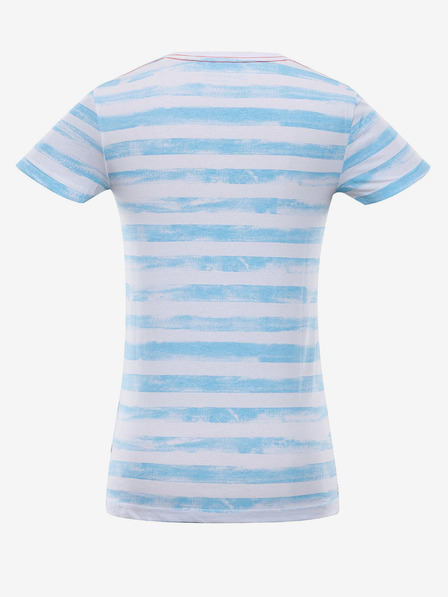 ALPINE PRO Dámske bavlnené tričko ALPINE PRO WATERA modré