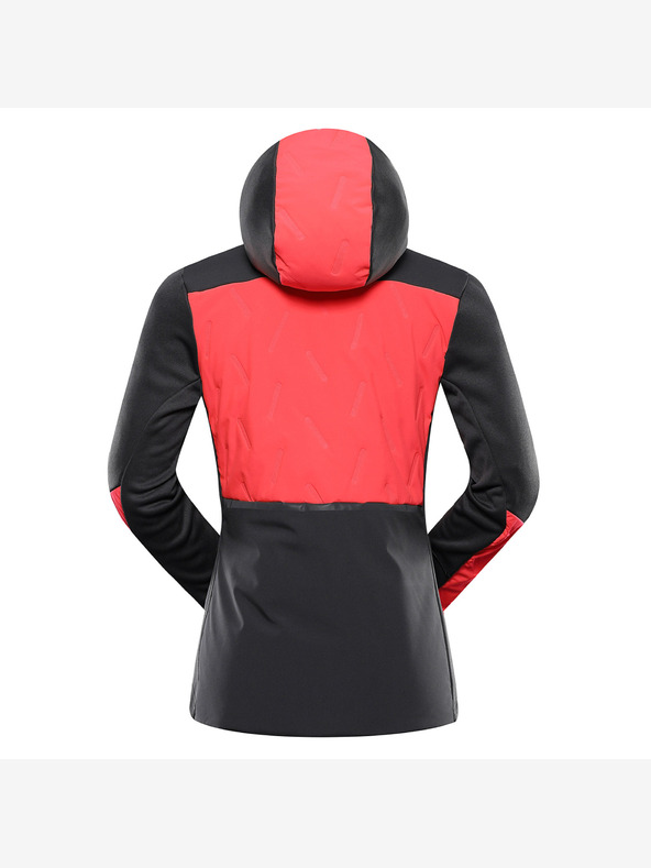 ALPINE PRO Dámska rýchloschnúca mikina s cool-dry ALPINE PRO GOMARA diva pink