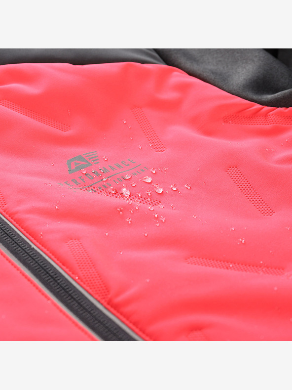 ALPINE PRO Dámska rýchloschnúca mikina s cool-dry ALPINE PRO GOMARA diva pink