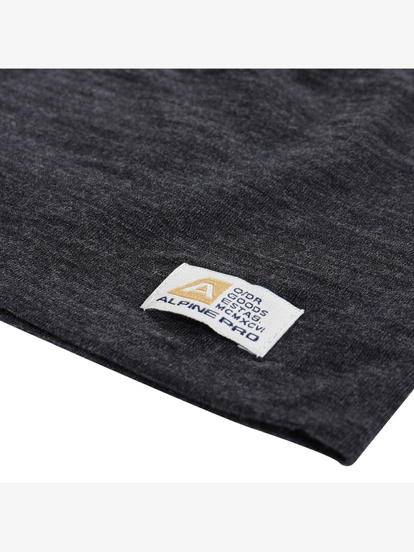 ALPINE PRO Čiapka z merino vlny ALPINE PRO BEDADE čierna