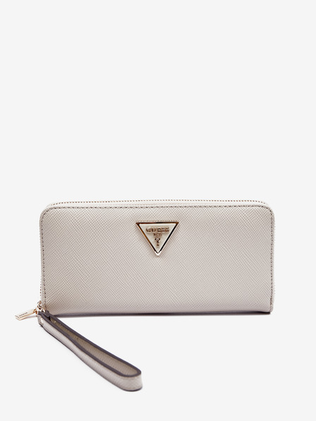 Guess Krémová dámska crossbody peňaženka Guess